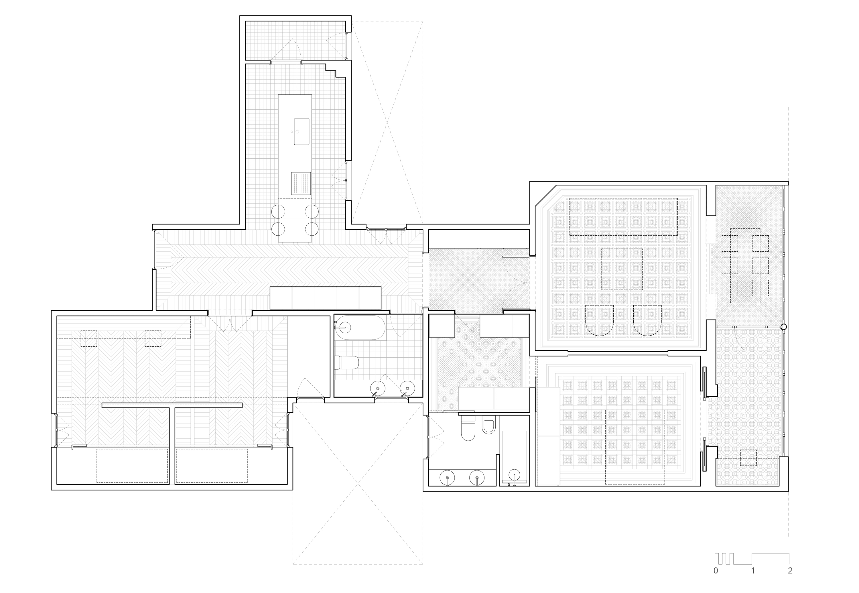 CRU innovative flat renovation project in Barcelona. La Carla, Renovation of an apartment in the Eixample